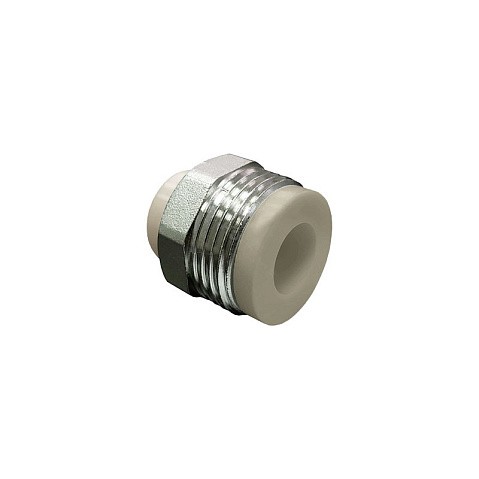 Штуцер 20 PN 25 G-3/4'' НР серый VALFEX купить в Ярославле | "Проконсим"