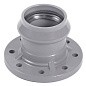 Патрубок раструбный НПВХ SDR26 DN 110 с фланцем DN 100 PN 10 Хемкор купить в Ярославле | "Проконсим"