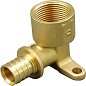 Угольник латунный для PEX труб 20-1/2'' PN 10 под надвижную гильзу с внутренней резьбой ONE PLUS купить в Ярославле | "Проконсим"