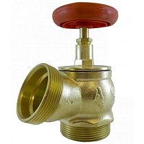 Клапан пожарный латунный угловой 125гр. Апогей КПЛ штуцер-штуцер с датчиком ДППК купить в Ярославле | "Проконсим"