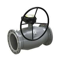 Краны стальные шаровые регулирующие DN 125-300 PN 25 цельносварные фланцевые с редуктором LD Energy Regula купить в Ярославле | "Проконсим"