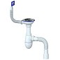 Сифон для мойки Unicorn В425, 40х50 гибкий отвод, 3 1/2'' х40 чаша из нержавеющей стали, прямоугольный перелив купить в Ярославле | "Проконсим"