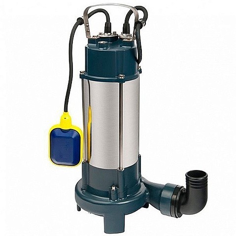 Насос погружной фекальный FEKACUT V1300DF 1,3кВт 1х220В нержавеющая сталь, с поплавковым выключателем и режущим механизмом кабель 10м 40C UNIPUMP 90433 купить в Ярославле | "Проконсим"
