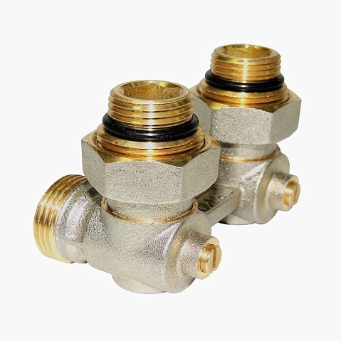Узел нижнего подключения Vekotrim DN 15 PN 10 угловой двухтрубный 15-3/4'' с ниппелем, штуцер купить в Ярославле | "Проконсим"