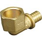Угольник латунный для PEX труб 20-1/2'' PN 10 под надвижную гильзу с внутренней резьбой ONE PLUS купить в Ярославле | "Проконсим"