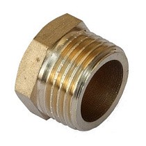 Заглушки латунные DN 15-40 PN 40 штуцерные купить в Ярославле | "Проконсим"