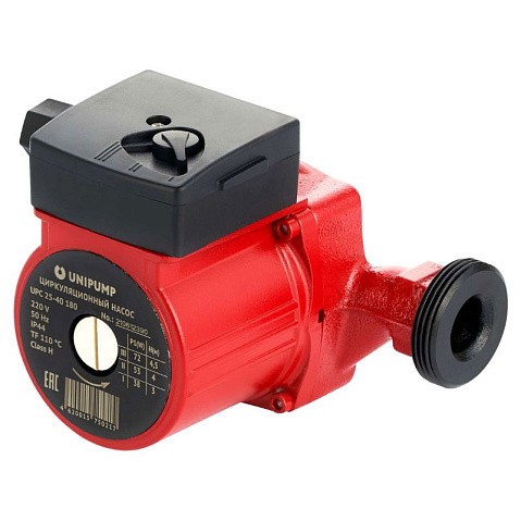 Насос циркуляционный с мокрым ротором UNIPUMP PN 10 110гр.UPC 32-80,L 180, 270Вт 1х220В 3х-скоростной резьбовой, 44338 купить в Ярославле | "Проконсим"