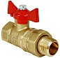 Кран латунный шаровой 11Б27фт1М DN 15 PN 40 бабочка-американка Valfex.230 Standart ГОСТ Р 59553 купить в Ярославле | "Проконсим"