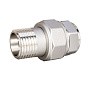Американки латунные DN 15-50 PN 40 никелированные муфта-штуцер прямые LD Pride купить в Ярославле | "Проконсим"