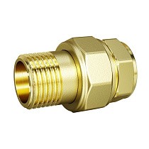 Американки латунные DN 15-50 PN 40 муфта-штуцер прямые LD Pride купить в Ярославле | "Проконсим"