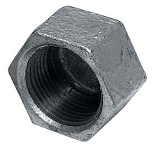 Заглушки чугунные DN 15-50 PN 16 оцинкованные муфтовые Fittex Plus купить в Ярославле | "Проконсим"