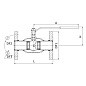 Кран стальной шаровой 11с32п DN 200-150 PN 25, фланцевый, 400мм, Breeze купить в Ярославле | "Проконсим"