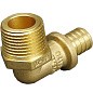 Угольник латунный для PEX труб 25-3/4'' PN 10 под надвижную гильзу с наружной резьбой ONE PLUS купить в Ярославле | "Проконсим"