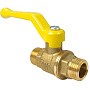 Краны латунные шаровые газовые 11Б27фтМ DN 15-20 PN 40 рычаг штуцер-штуцер Valfex.270.LR3 купить в Ярославле | "Проконсим"
