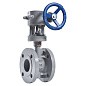 Затвор стальной дисковый DN 150 PN 16 до 425гр. с тройным эксцентриситетом фланцевый с редуктором Арма-Пром ЗПД-САЗ купить в Ярославле | "Проконсим"