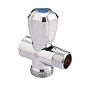 Вентиль латунный проходной MVI BV.461 DN 15 +отверстие 20 PN 10 хромированный муфта-штуцер маховик купить в Ярославле | "Проконсим"