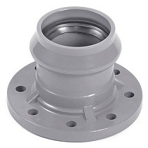Патрубки НПВХ раструбные SDR26 DN 110-400 PN 10 с фланцем Хемкор купить в Ярославле | "Проконсим"