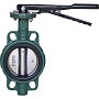 Затвор дисковый поворотный DN 80 PN 16 межфланцевый с диском из чугуна уплотнение-EPDM ручной GALA Тип.2302H-L купить в Ярославле | "Проконсим"