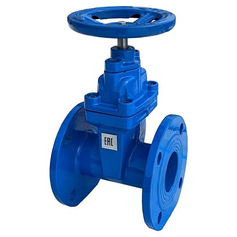 Задвижка чугунная 30ч39р DN 50 PN 10(16) с обрезиненным клином EPDM до 120гр. КНР купить в Ярославле | "Проконсим" (101469025)