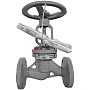 Клапан запорный (вентиль) 15с65нж DN 15 PN 16 130мм фланцевый класс A до 450гр. СибЗТА купить в Ярославле | "Проконсим"