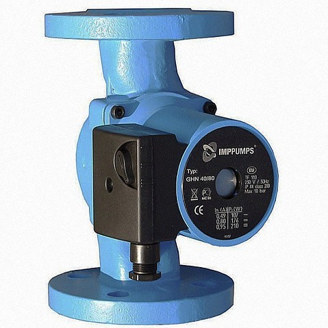 Насос циркуляционный с мокрым ротором GHNM 40-75 F220 277Вт 1х220В 3-скор. фланцевый PN10 120C IMP PUMPS купить в Ярославле | "Проконсим"