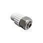 Муфта комбинированная для соединения PPR-PE-AL-PE труб 20x16 PN 25 белая VALFEX купить в Ярославле | "Проконсим"