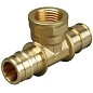 Тройник латунный для PEX-PEX труб 16-1/2''-16 PN 10 OP под надвижную гильзу с внутренней резьбой ONE PLUS купить в Ярославле | "Проконсим"