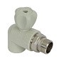 Кран шаровой для радиатора угловой VALFEX 20 PN 25 G-1/2'' серый купить в Ярославле | "Проконсим"