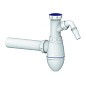 Сифон для умывальника Unicorn А510V, 40х40 прямой отвод, 1 1/2'' х40 с отводом для стиральной машины преходник 40х32 купить в Ярославле | "Проконсим"