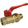 Краны латунные шаровые 11Б27п1 DN 25-32 PN 40 рычаг американка БАЗ А.А31.1 купить в Ярославле | "Проконсим"