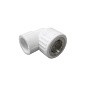 Угольник ПП 20-1/2'' PN 25 белый VALFEX Pro купить в Ярославле | "Проконсим"