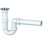 Сифон для умывальника Unicorn Y110, 40х40 прямой отвод, 1 1/2'' х40 чаша из нержавеющей стали купить в Ярославле | "Проконсим"