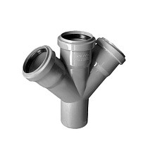 Крестовина двухплоскостная Valfex DN-110x110x50 правостороний купить в Ярославле | "Проконсим"