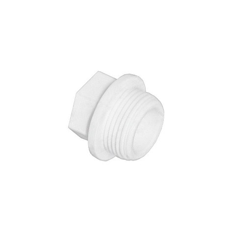 Заглушка резьбовая ПП  1/2'' PN 25 белая VALFEX Pro купить в Ярославле | "Проконсим"