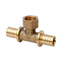 Тройники латунные для PEX-PEX труб DN 16-25 PN 16 под надвижную гильзу MVI SF.642 купить в Ярославле | "Проконсим"