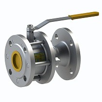 Кран стальной шаровой разборный BREEZE 11с41п, DN 50 PN 16, 180мм, полнопроходной, фланцевый с ручкой купить в Ярославле | "Проконсим"