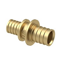 Муфты латунные для PEX-PEX труб DN 20-40 PN 16 переходные под надвижную гильзу РосТурПласт купить в Ярославле | "Проконсим"