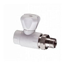 Кран шаровой для радиатора прямой VALFEX 25 PN 25 G-1/2'' купить в Ярославле | "Проконсим"