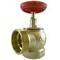 Клапан пожарный латунный КПЛМ DN65 PN16 угловой 90гр. муфта-штуцер с датчиком ДППК 23 Апогей купить в Ярославле | "Проконсим"