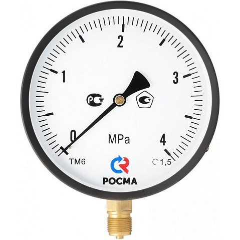 Манометр общетехнический Росма ТМ-610Р.00, до 1000кгс/см2 M20x1,5, 150мм, радиальное присоединение, класс точности 1.5, IP54 купить в Ярославле | "Проконсим" Манометр общетехнический Росма ТМ-610Р.00, до 1000кгс/см2 M20x1,5, 150мм, радиальное присоединение, класс точности 1.5, IP54 купить в Ярославле | "Проконсим"