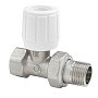 Клапан для радиаторов VALFEX VF.08.R.04, PN-10, прямой, компактный, ручной G-1/2" ВР-НР купить в Ярославле | "Проконсим"