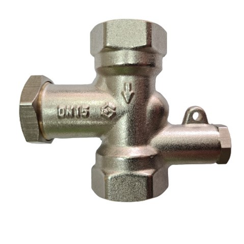 Клапан латунный MVI BL.110.05, DN 20 PN 10, балансировочный, Kvs 3,35 м3/ч, никелированный, муфта-муфта купить в Ярославле | "Проконсим"