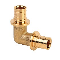 Угольники латунные для PEX-PEX труб DN 16-32 PN 16 под надвижную гильзу MVI SF.430 купить в Ярославле | "Проконсим"