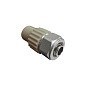 Комбинированный ниппель для соединения PPR-PE-AL-PE труб 20x16 PN 25 серый VALFEX купить в Ярославле | "Проконсим"