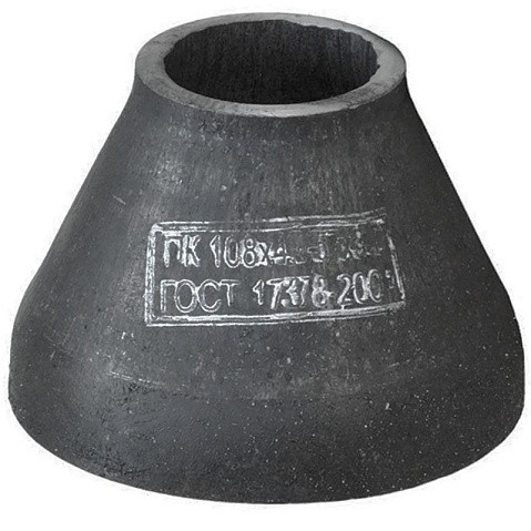 Переход стальной 12Х18Н10Т Дн 76х3,0-38х2,0 (DN65-32) 2 исполнение ГОСТ 17378-2001 купить в Ярославле | "Проконсим"