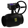 Кран стальной шаровой BREEZE 11с31п, DN 250 PN 25, 630мм, стандартнопроходной, приварной с редуктором