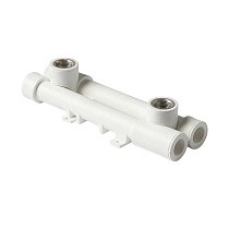 Комплект универсальный настенный ПП 20-1/2'' PN 25 с внутренней резьбой белый Pro Aqua PA60008 купить в Ярославле | "Проконсим"
