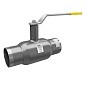 Кран стальной шаровой цельносварной LD КШ.Ц.П.125.025, DN 125 PN 25, 330мм, стандартнопроходной, приварной с ручкой купить в Ярославле | "Проконсим"