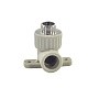 Угольник для смесителя НР VALFEX 20 PN 25 G-1/2'' НР серый