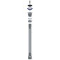 Сифон гофрированный Unicorn D230, 40х50 гибкий отвод, 1 1/2'' х40 чашка из нержавеющей стали, 1200мм купить в Ярославле | "Проконсим"